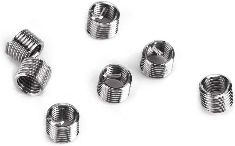 XTAUTO XT AUTO 30pcs Stainless Steel M8 x 1.25mm Thread Repair Insert Kit Compatible Hand Tool Set for Auto Repairing - Image 5